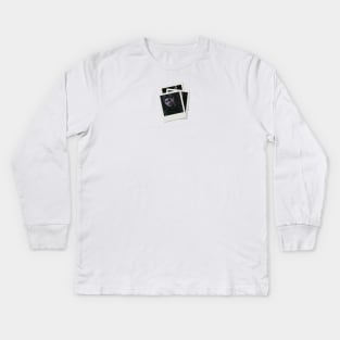 Dean Winchester Polaroids Kids Long Sleeve T-Shirt